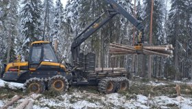 Расширяем парк техники: в работу введены два новых форвардера Ponsse 